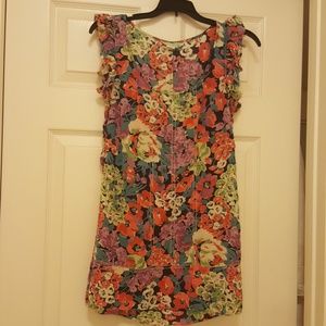 Floral top by Anthropologie